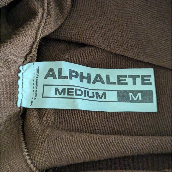 Alphalete Amplify Shorts Brown, Women's Size M - Picture 4 of 5